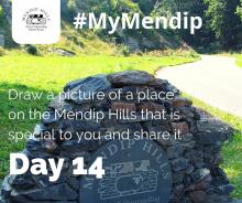 Draw a place that is special to you on Mendip