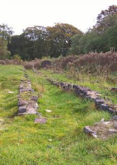 Charterhouse Lead Flues, mendip Hills AONB