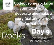 Collect some rocks on your local walk and decorate